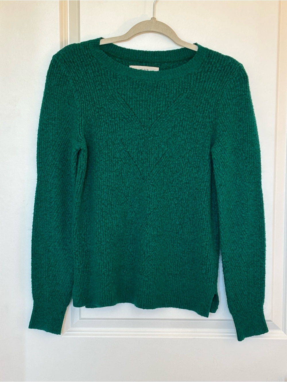 Loft Emerald Green Women's Knit Sweater